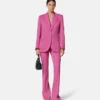 Underwater Barocco Wool Boxy Blazer