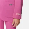 Underwater Barocco Wool Boxy Blazer