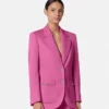Underwater Barocco Wool Boxy Blazer