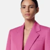 Underwater Barocco Wool Boxy Blazer