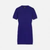 V Allover Jacquard Knit Midi Dress
