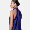 V Allover Jacquard Silk Relaxed Mini Dress