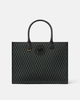 V Allover La Medusa Large Tote Bag