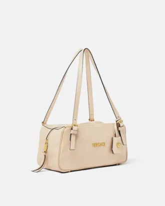 Versace Tag Large Nappa Bowling Bag