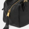 Versace Tag Large Nappa Bowling Bag