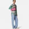 Versace Tag Nappa Bowling Bag