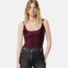 Viscose-Jersey Draped Bodysuit