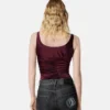 Viscose-Jersey Draped Bodysuit