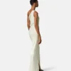 Viscose-Jersey Draped Gown