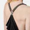 Viscose-Jersey Gathered Gown