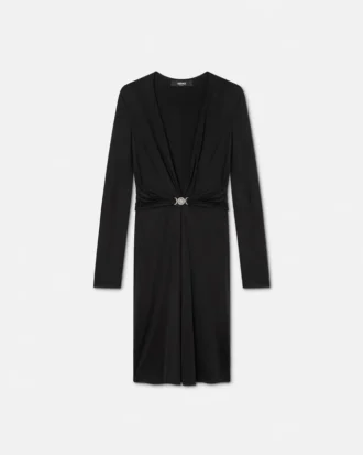 Viscose-Jersey Midi Dress