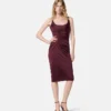 Viscose-Jersey Midi Dress