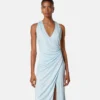Viscose-Jersey Midi Dress