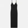 Viscose Knit Midi Dress
