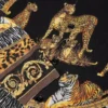 Wild Cats Silk Knit Shirt