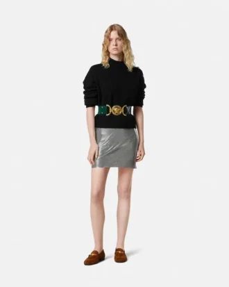 Wool-Cashmere Knit Boxy Sweater