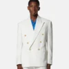 Wool Double-Breasted Blazer