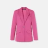 Wool Single-Breasted DV Blazer