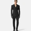 Wool Tapered Formal Pants